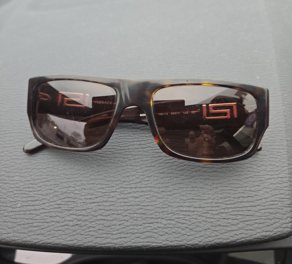 Versace Brown Tortoise Sunglasses
